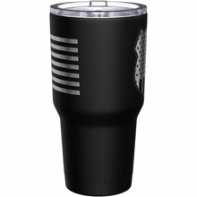 Load image into Gallery viewer, Police shield stainless steel tumbler