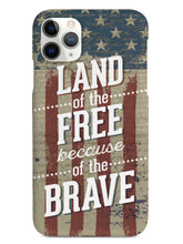 Load image into Gallery viewer, Land of the free - patriotic case
