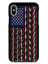Load image into Gallery viewer, American Flag in Guns - Patriotic Colors Case