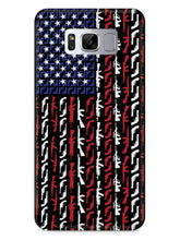 Load image into Gallery viewer, American Flag in Guns - Patriotic Colors Case