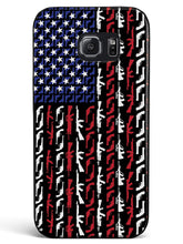 Load image into Gallery viewer, American Flag in Guns - Patriotic Colors Case