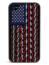 Load image into Gallery viewer, American Flag in Guns - Patriotic Colors Case