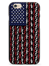 Load image into Gallery viewer, American Flag in Guns - Patriotic Colors Case