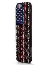 Load image into Gallery viewer, American Flag in Guns - Patriotic Colors Case