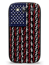 Load image into Gallery viewer, American Flag in Guns - Patriotic Colors Case