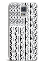Load image into Gallery viewer, American Flag in Guns - Black and White Case