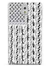 Load image into Gallery viewer, American Flag in Guns - Black and White Case