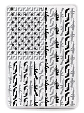 Load image into Gallery viewer, American Flag in Guns - Black and White Case