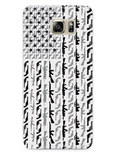 Load image into Gallery viewer, American Flag in Guns - Black and White Case