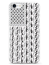 Load image into Gallery viewer, American Flag in Guns - Black and White Case