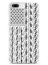 Load image into Gallery viewer, American Flag in Guns - Black and White Case