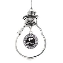 Load image into Gallery viewer, iPack Circle Holiday Ornament