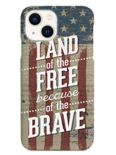 Load image into Gallery viewer, Land of the free - patriotic case