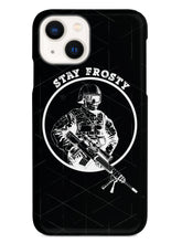 Load image into Gallery viewer, Stay frosty - black case