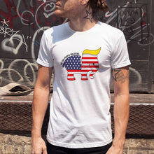 Load image into Gallery viewer, Trumpican Logo Short Sleeve T-Shirt
