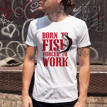 Load image into Gallery viewer, Born to Fish Forced to Work Apparel Unisex T-Shirt