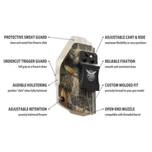 Load image into Gallery viewer, Realtree edge® iwb custom printed holster