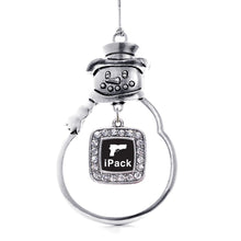 Load image into Gallery viewer, iPack Square Holiday Ornament