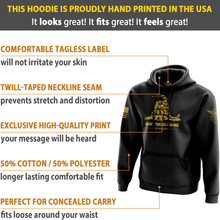Load image into Gallery viewer, Gadsden Flag Hoodie (4)

