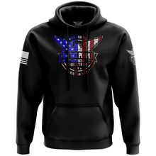 Load image into Gallery viewer, Flag logo hoodie
