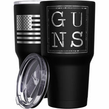 Load image into Gallery viewer, G-U-N-S stainless steel tumbler
