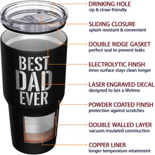 Load image into Gallery viewer, Best-dad-ever-stainless-steel-tumbler
