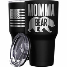 Load image into Gallery viewer, Momma bear stainless steel tumbler
