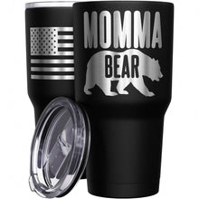 Load image into Gallery viewer, Momma-bear-stainless-steel-tumbler
