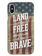 Load image into Gallery viewer, Land of the free - patriotic case
