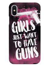 Load image into Gallery viewer, Girls just want to have guns case
