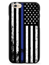 Load image into Gallery viewer, Downward-american-flag-thin-blue-line-case
