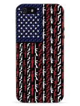 Load image into Gallery viewer, American Flag in Guns - Patriotic Colors Case
