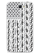 Load image into Gallery viewer, American Flag in Guns - Black and White Case
