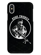 Load image into Gallery viewer, Stay frosty - black case
