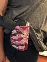 Load image into Gallery viewer, Swarovski Crystal Encrusted Kydex OWB Outside the Waistband Holster
