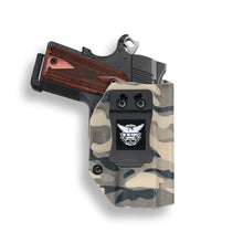 Load image into Gallery viewer, Tan-camo-custom-kydex-iwb-holster-for-concealed-carry
