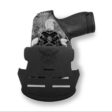 Load image into Gallery viewer, MOLON LABE COME AND TAKE THEM Kydex OWB (Outside the waistband) Paddle holster Custom Designed Paddle PRE-SALE
