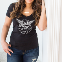 Load image into Gallery viewer, We The People Deep V-Neck T-Shirt
