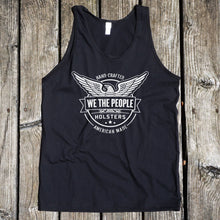 Load image into Gallery viewer, We the People Logo Men&#39;s Black Tank Top
