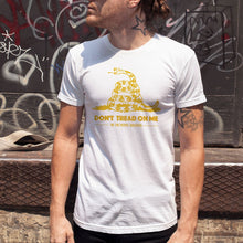 Load image into Gallery viewer, Don&#39;t Tread On Me Short Sleeve Unisex T-Shirt Gadsden Flag
