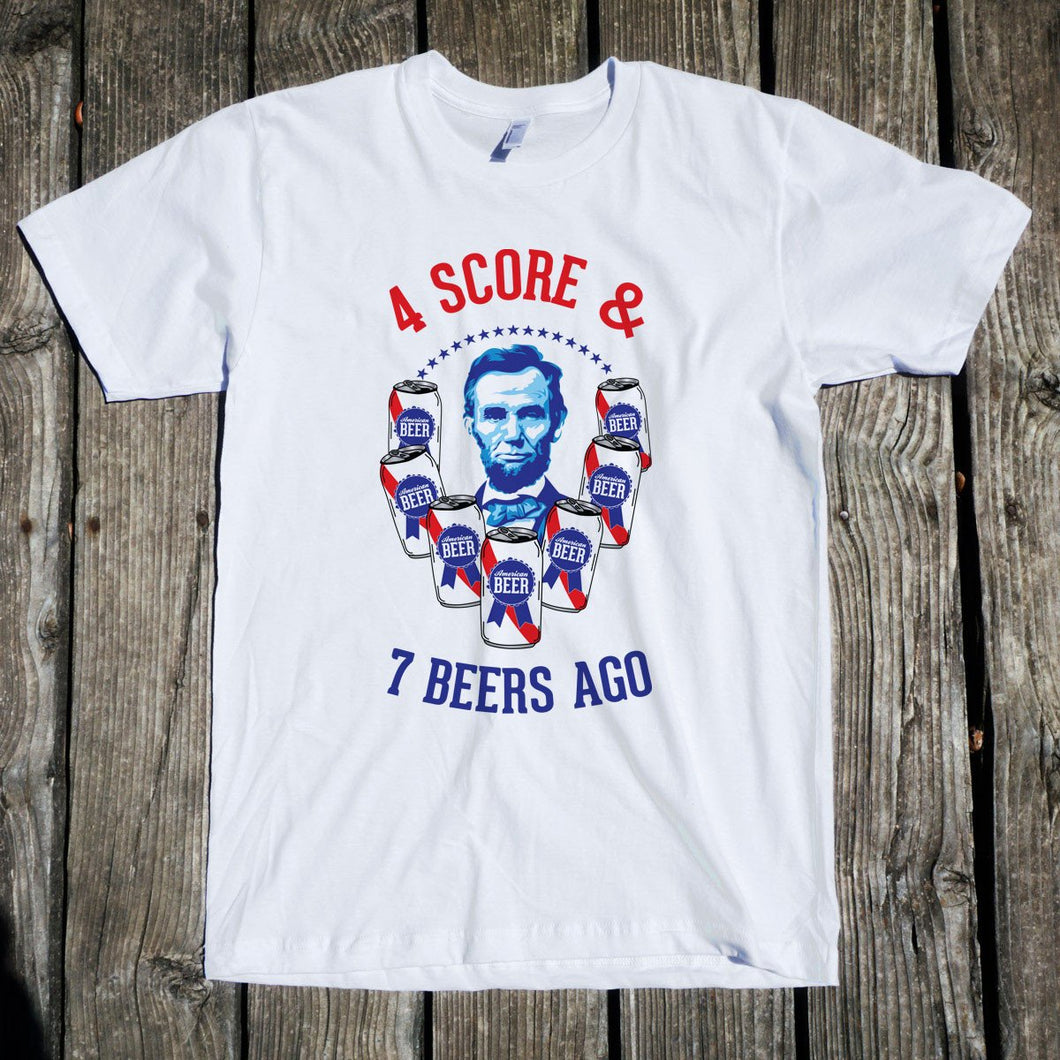 Four Score & 7 Beers Ago Apparel Unisex T-Shirt