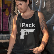 Load image into Gallery viewer, iPack Black Tank Top
