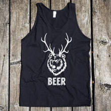 Load image into Gallery viewer, It&#39;s a BEER! Men&#39;s Black Tank
