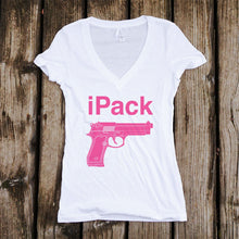 Load image into Gallery viewer, iPack Deep V-Neck T-Shirt
