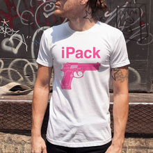 Load image into Gallery viewer, iPack - Pink Apparel Unisex T-Shirt
