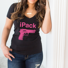 Load image into Gallery viewer, iPack Deep V-Neck T-Shirt
