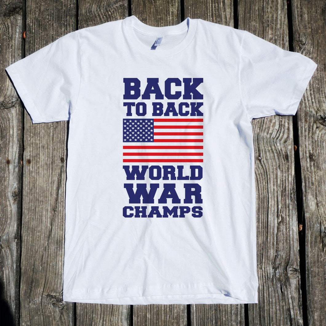 Back to Back World War Champs Apparel Unisex T-Shirt