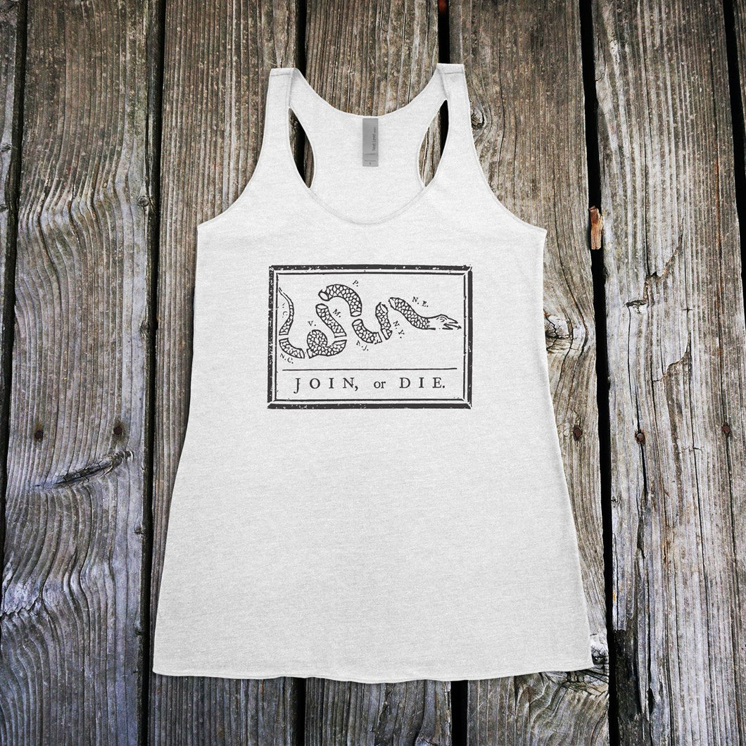 Join or Die Racerback Tank Top