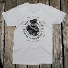 Load image into Gallery viewer, Liberty and Justice We The People Logo Apparel Unisex T-Shirt
