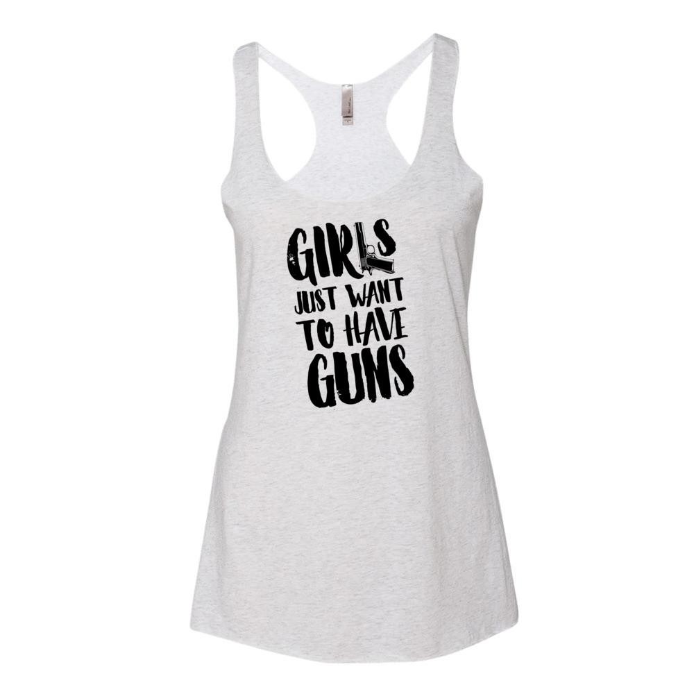 Girls Just Want to Have GUNS Women's tank top - wethepeopleholsters.com - 1
